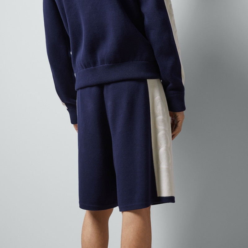 Cotton knit shorts 6