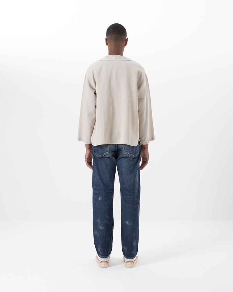 DUGOUT SHIRT L/S (W/L PIQUE) IVORY - 4