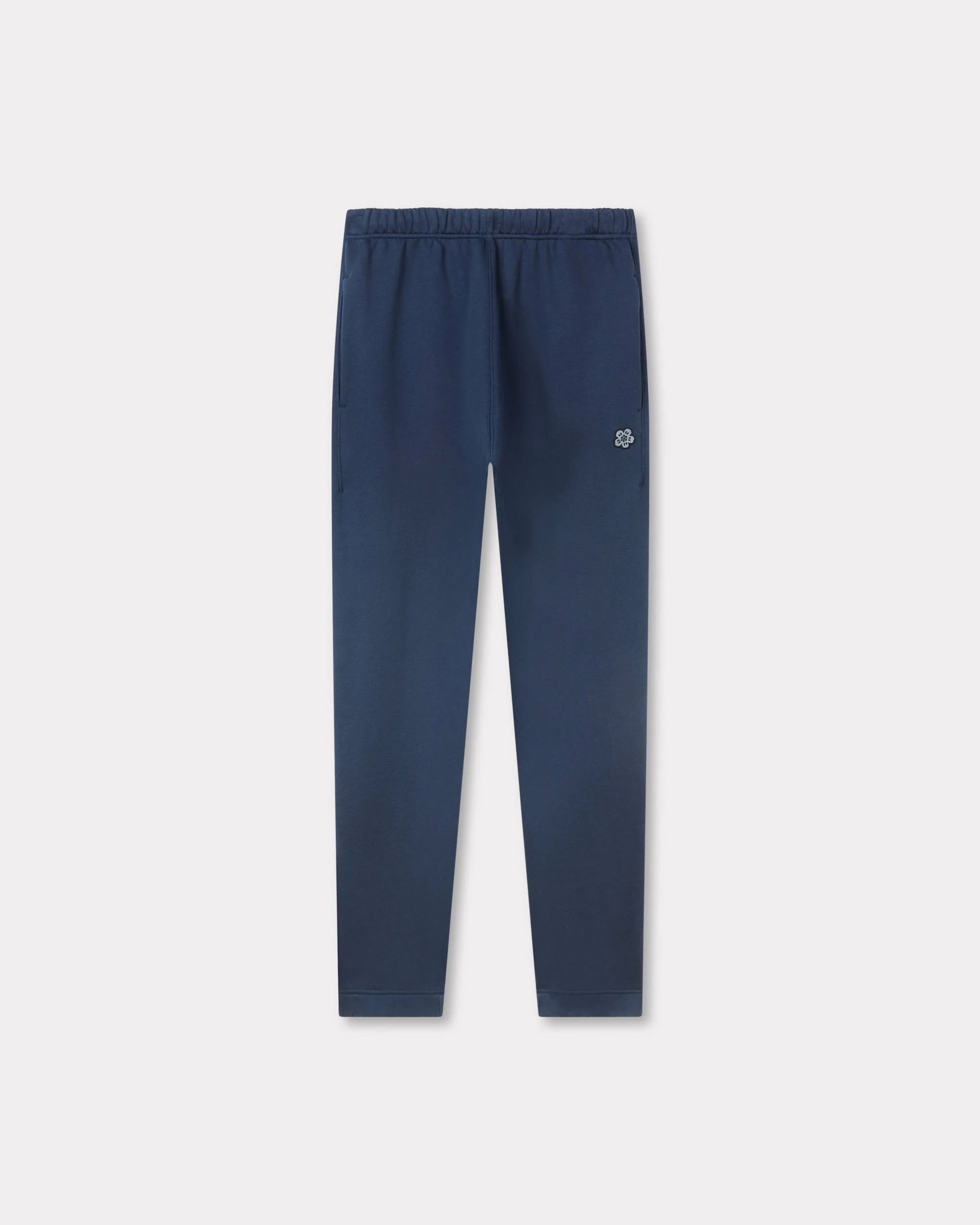 'Boke Flower'embroidered jogpants in cotton - 1