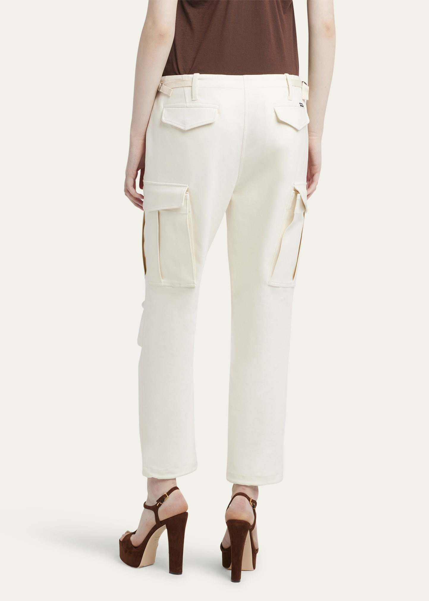 Straight-Leg Cargo Trousers - 3