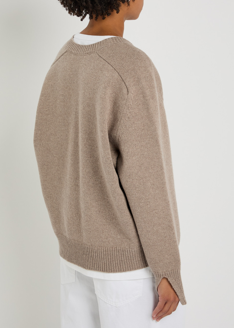 Rohe V-neck Wool and Cashmere-blend Jumper - 3