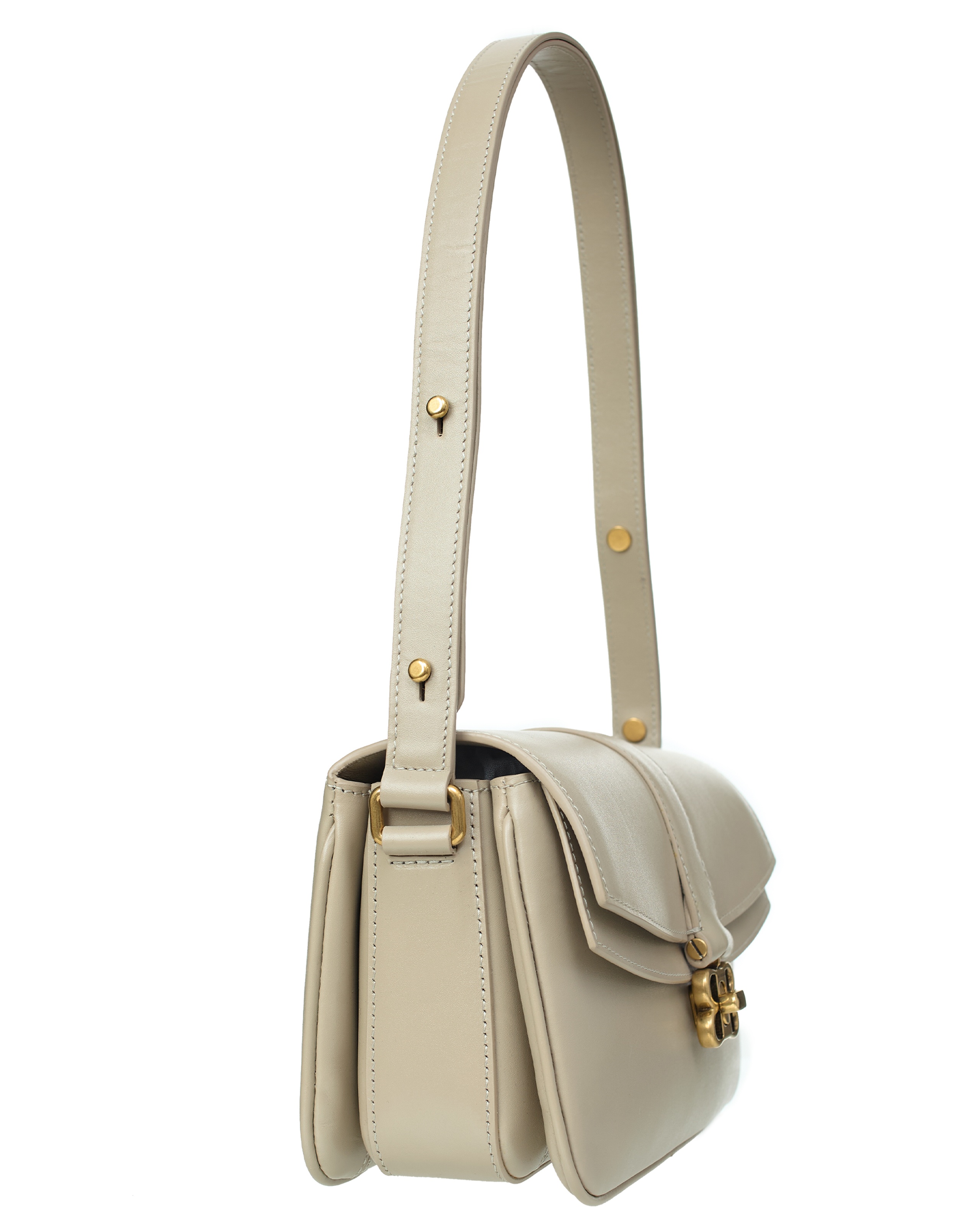 LEATHER LADY FLAP BAG - 2