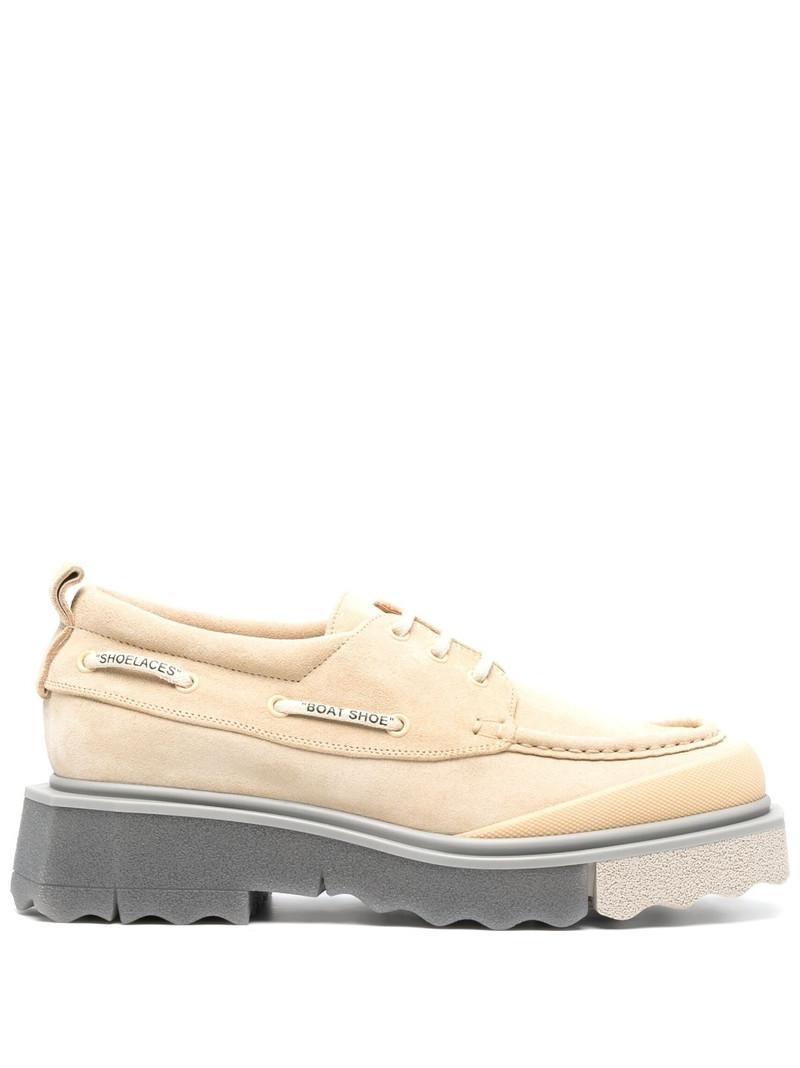 lace-up chunky loafers 1