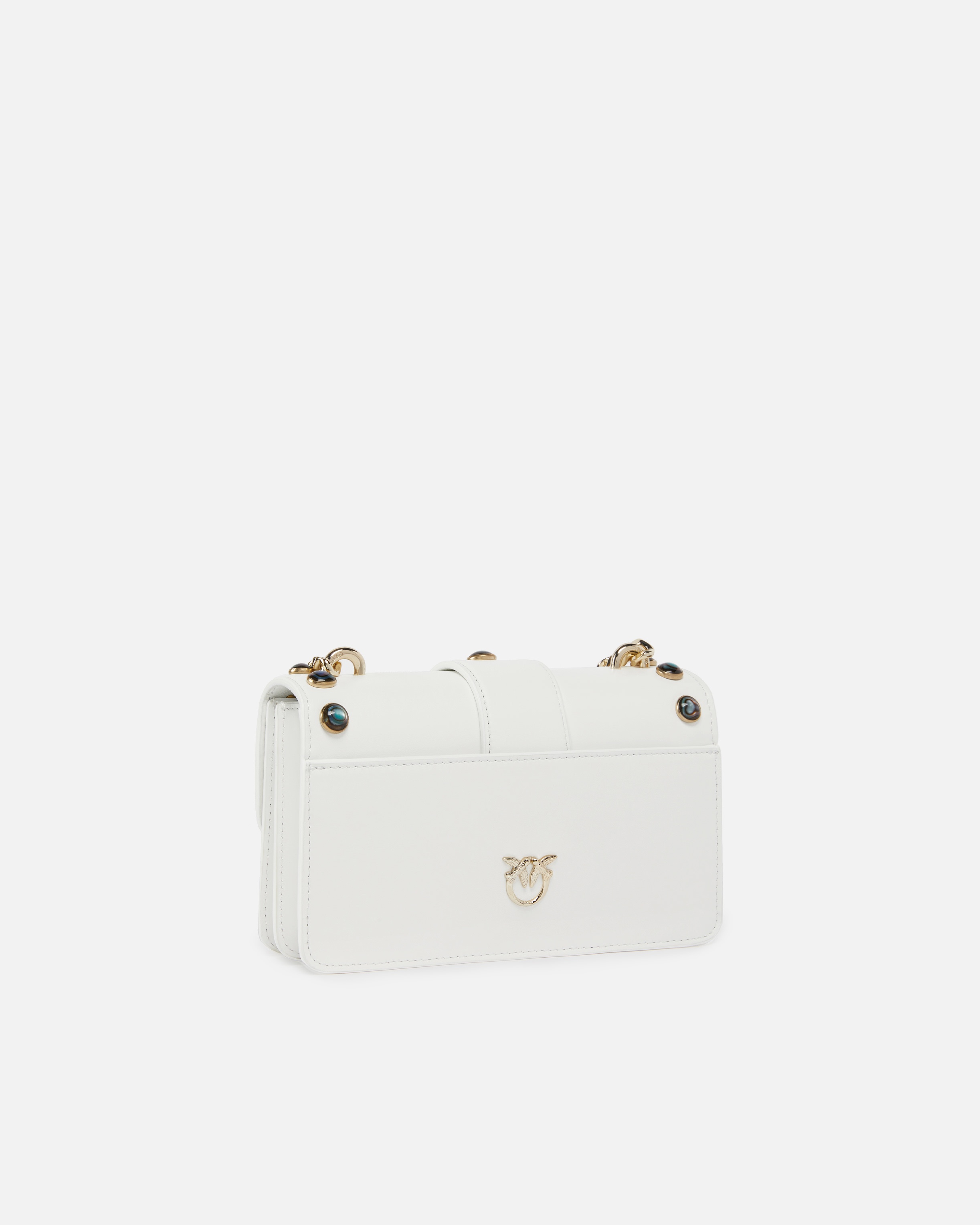 LOVE BAG CROSSBODY BAG WITH MOTHER-OF-PEARL STUDS - 2
