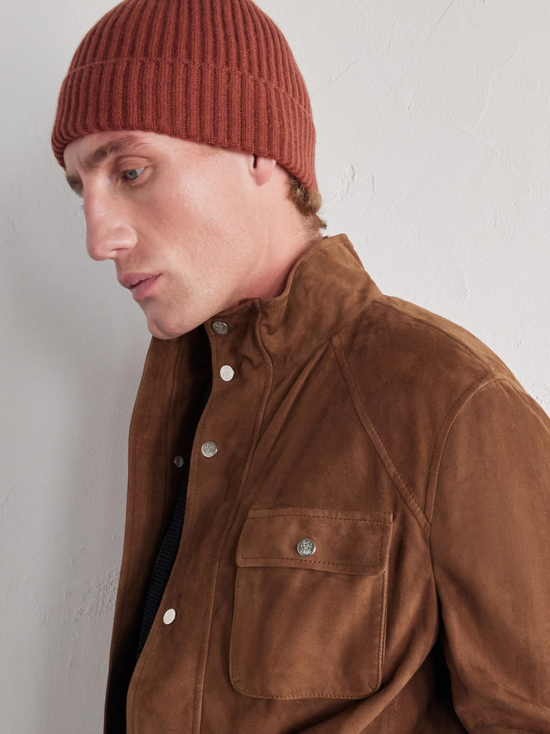 Ribbed Cashmere Beanie 3