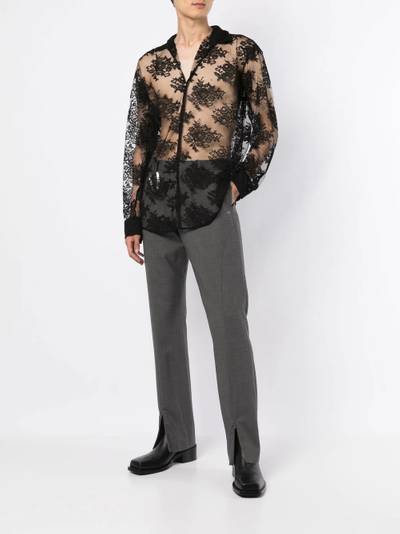 DSQUARED2 lace long-sleeve shirt outlook