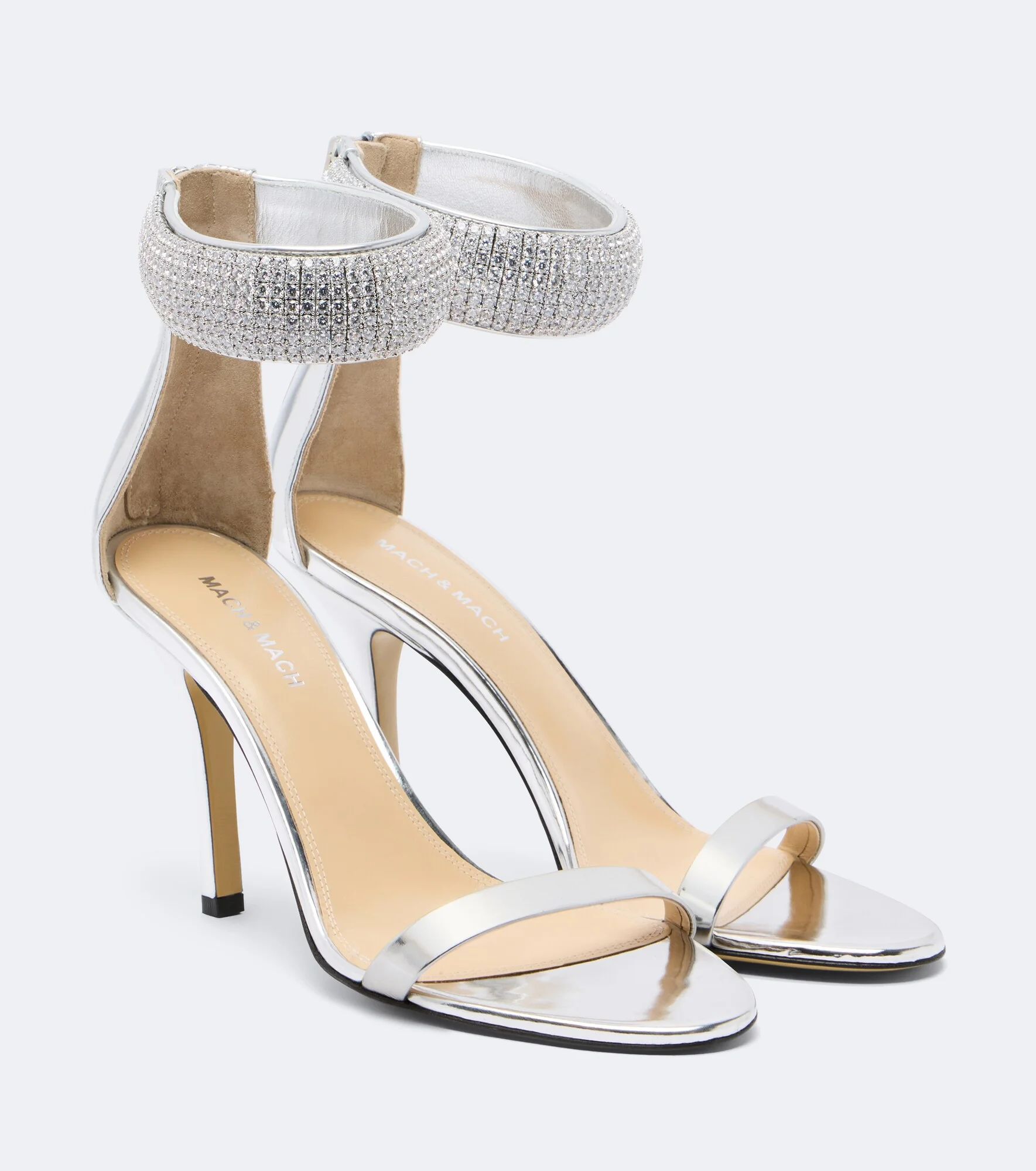 She's A Lady embellished leather sandals - 1