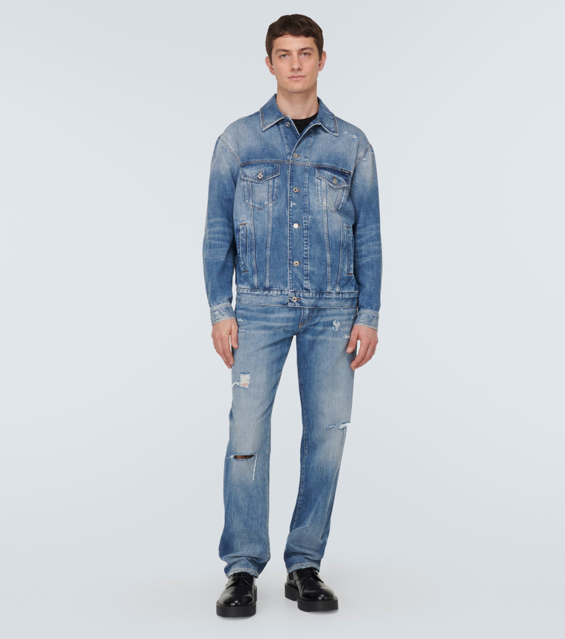 Dolce & Gabbana Distressed denim jacket outlook