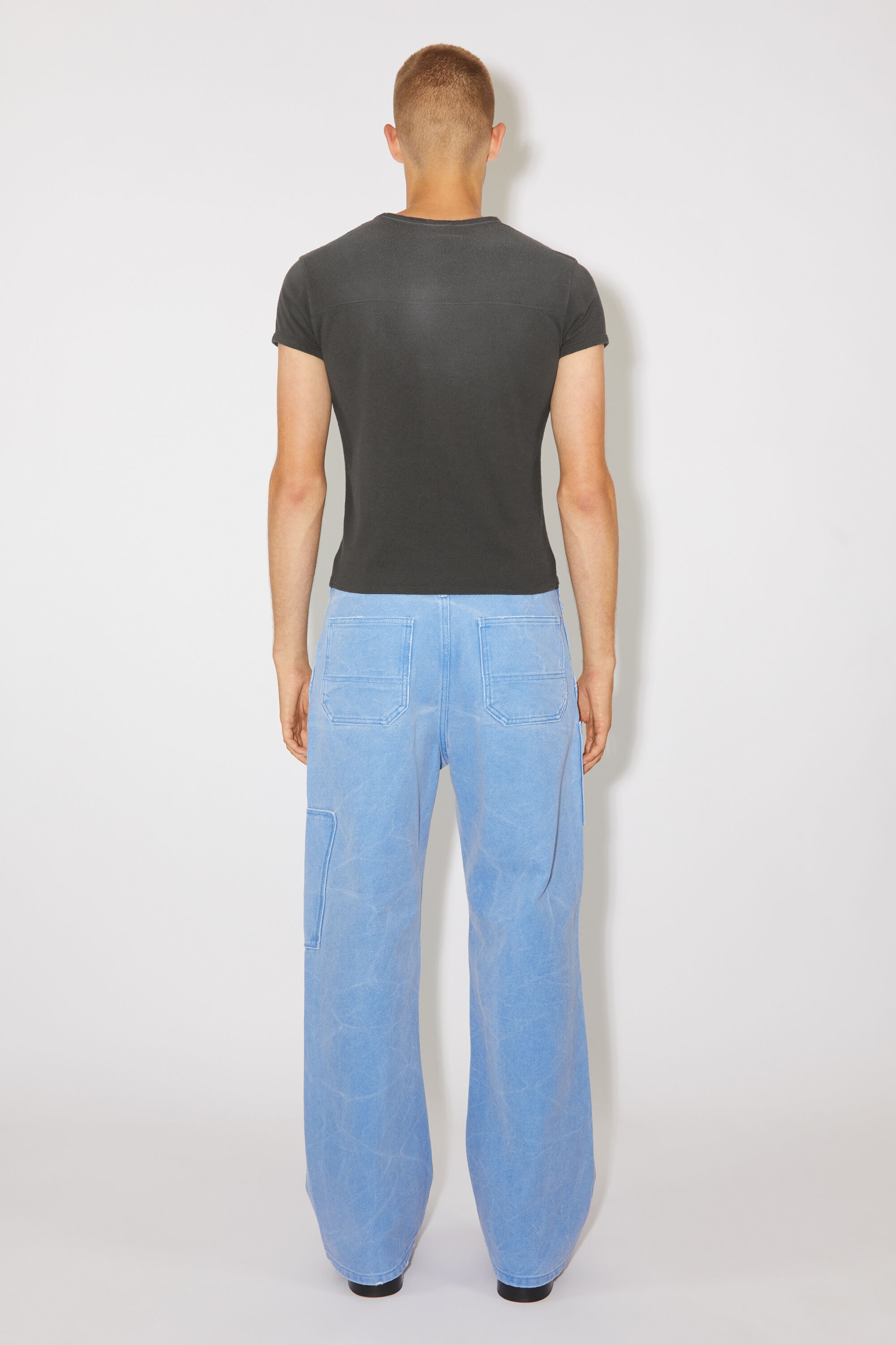 Patch print t-shirt - Fitted fit - Carbon grey - 3