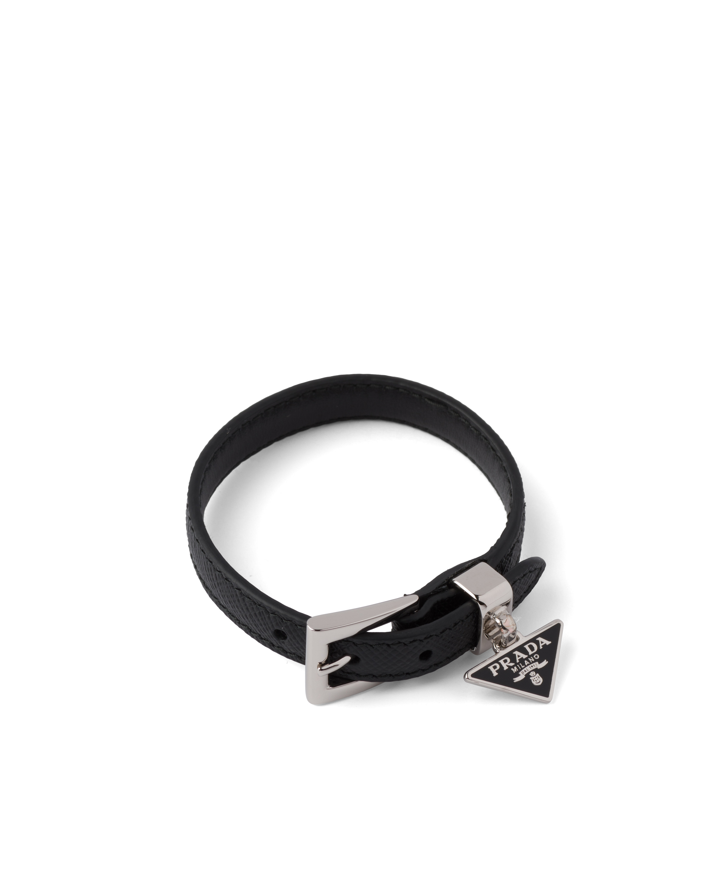 Saffiano leather bracelet - 3