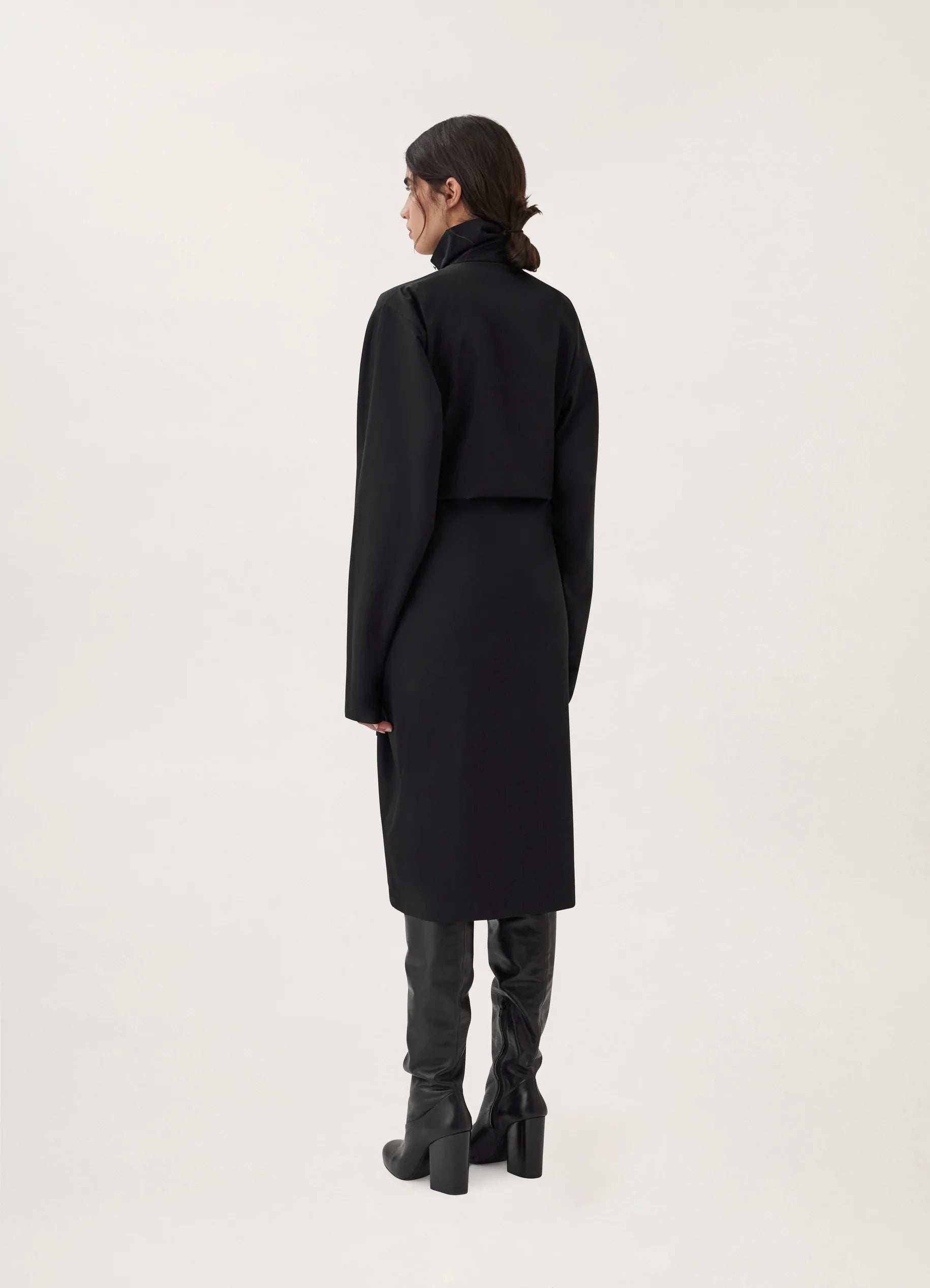 BELTED TILTED DRESS
COTTON TWILL - 4