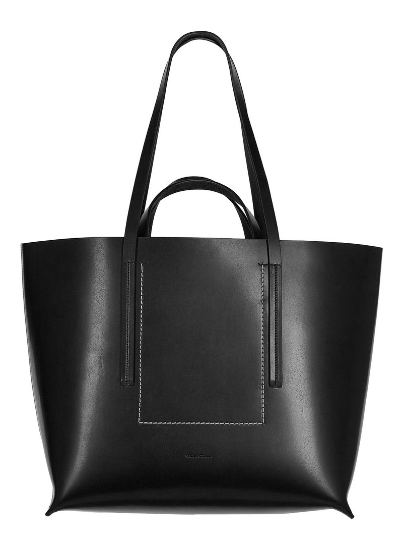 Black Hollywood Shopper Tote 1