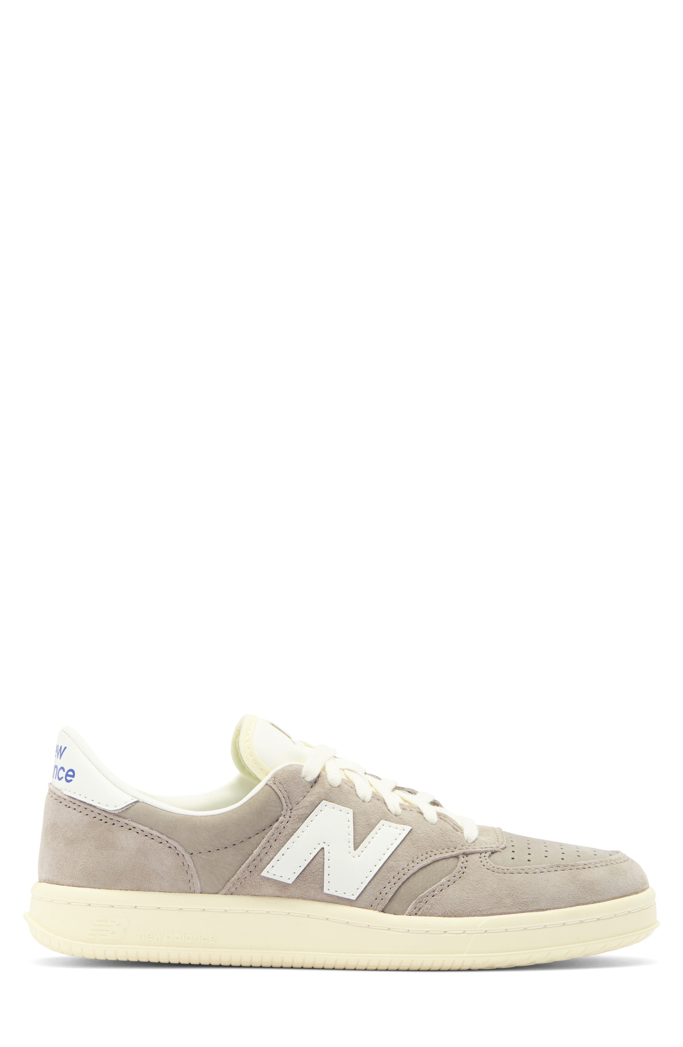New Balance T500 Tennis Sneaker in Arid Stone/Sea Salt at Nordstrom - 3