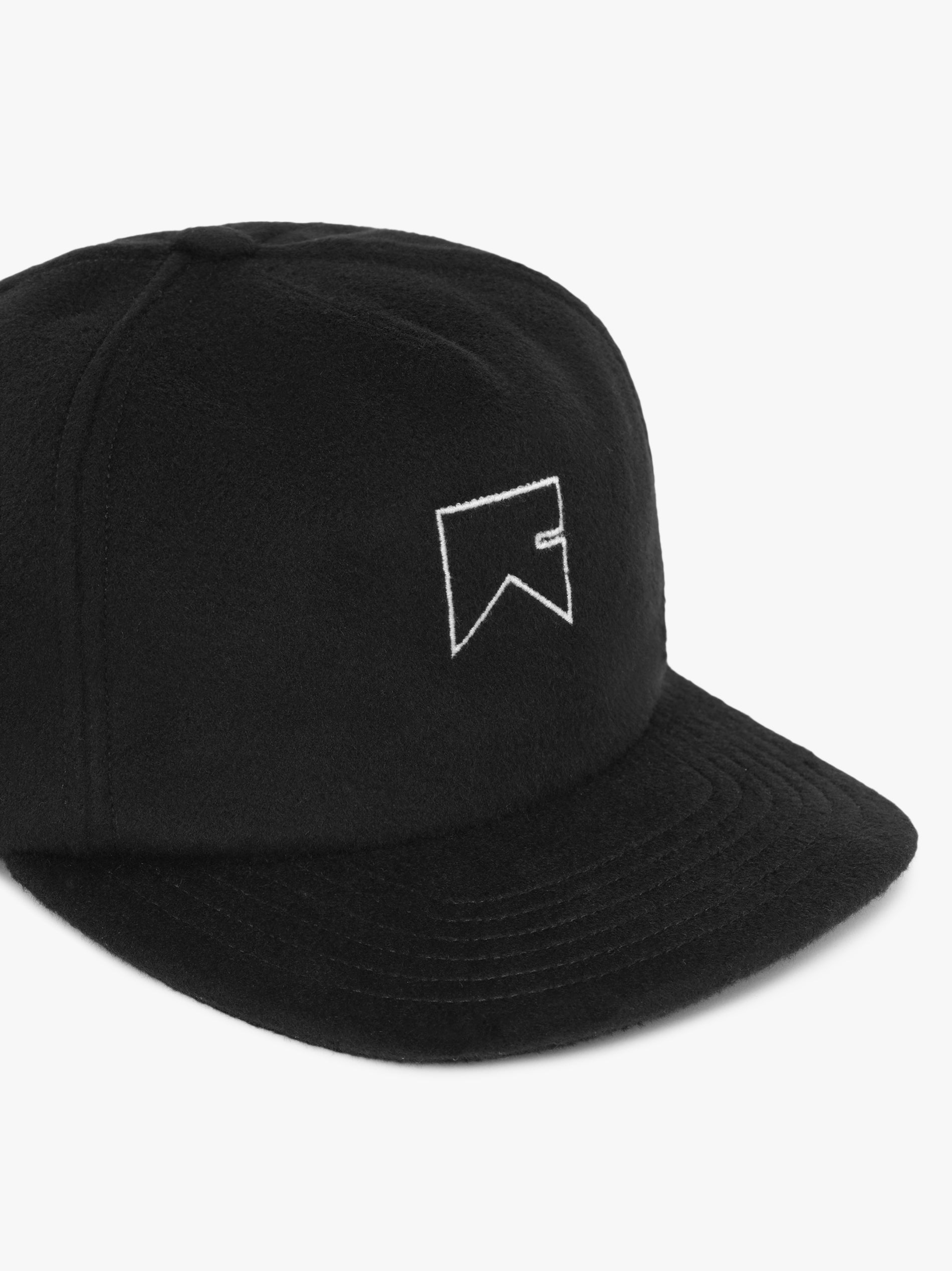 CASHMERE CHEVRON LOGO HAT - 5