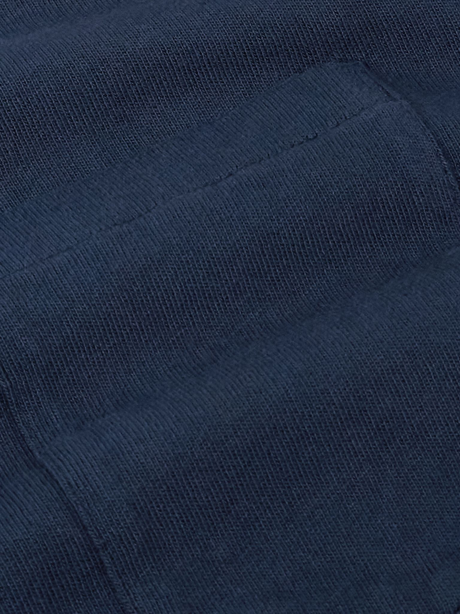 Cotton-Jersey T-Shirt Navy - 5