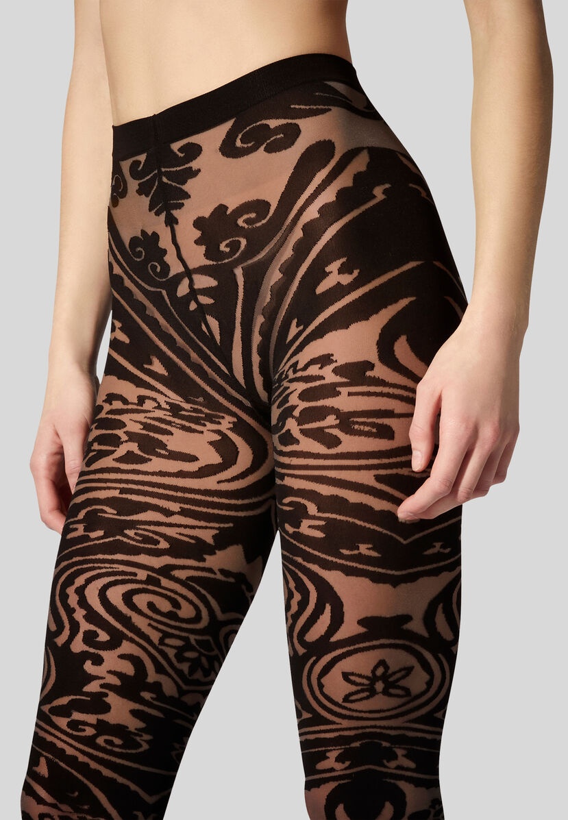 PAISLEY TATTOO TIGHTS - 5