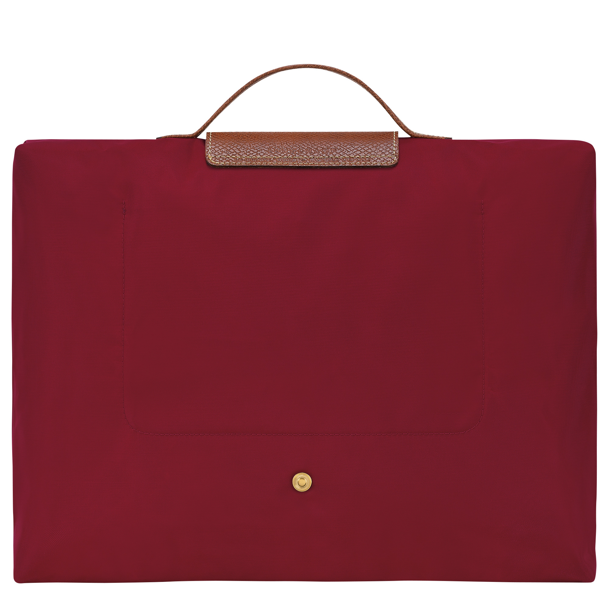 Le Pliage Original S Briefcase Red - Recycled canvas - 4