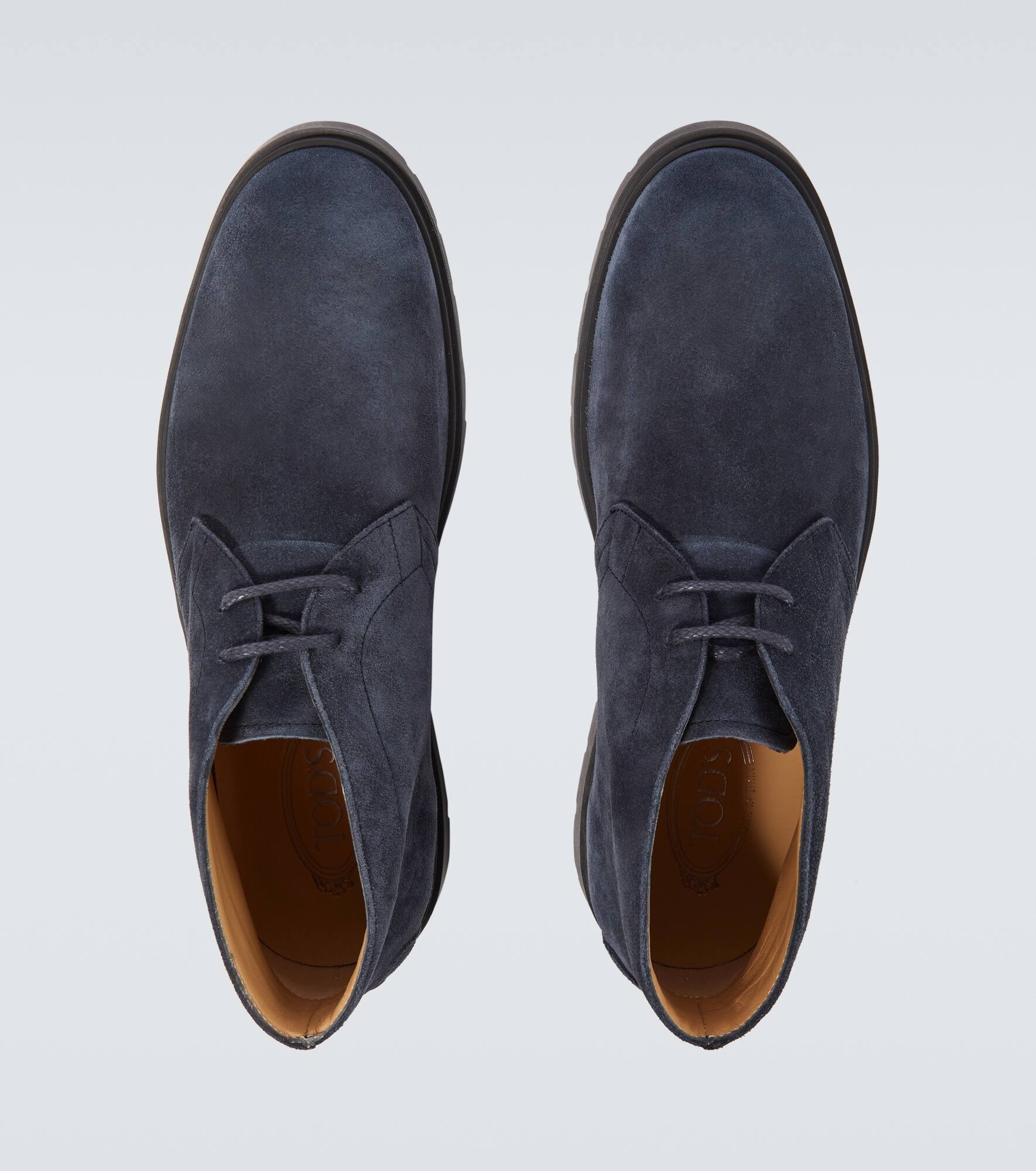 Suede desert boots - 4