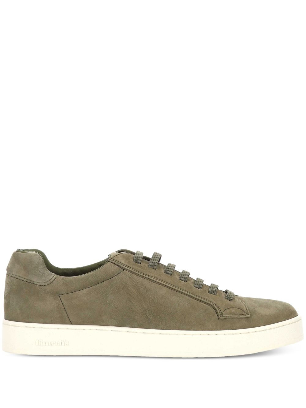 lace-up calfskin sneakers - 1