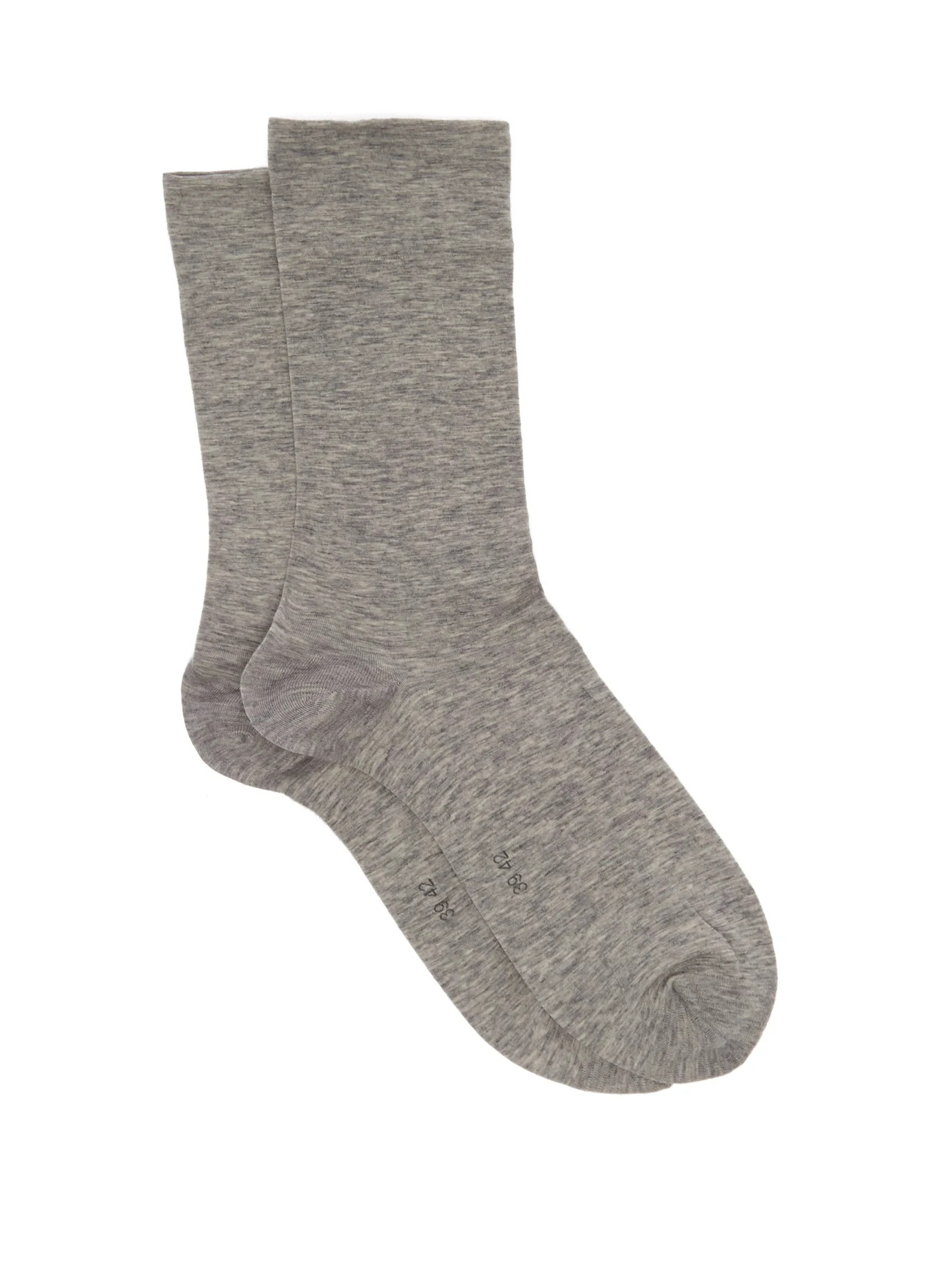 Sensual cotton-blend socks - 1