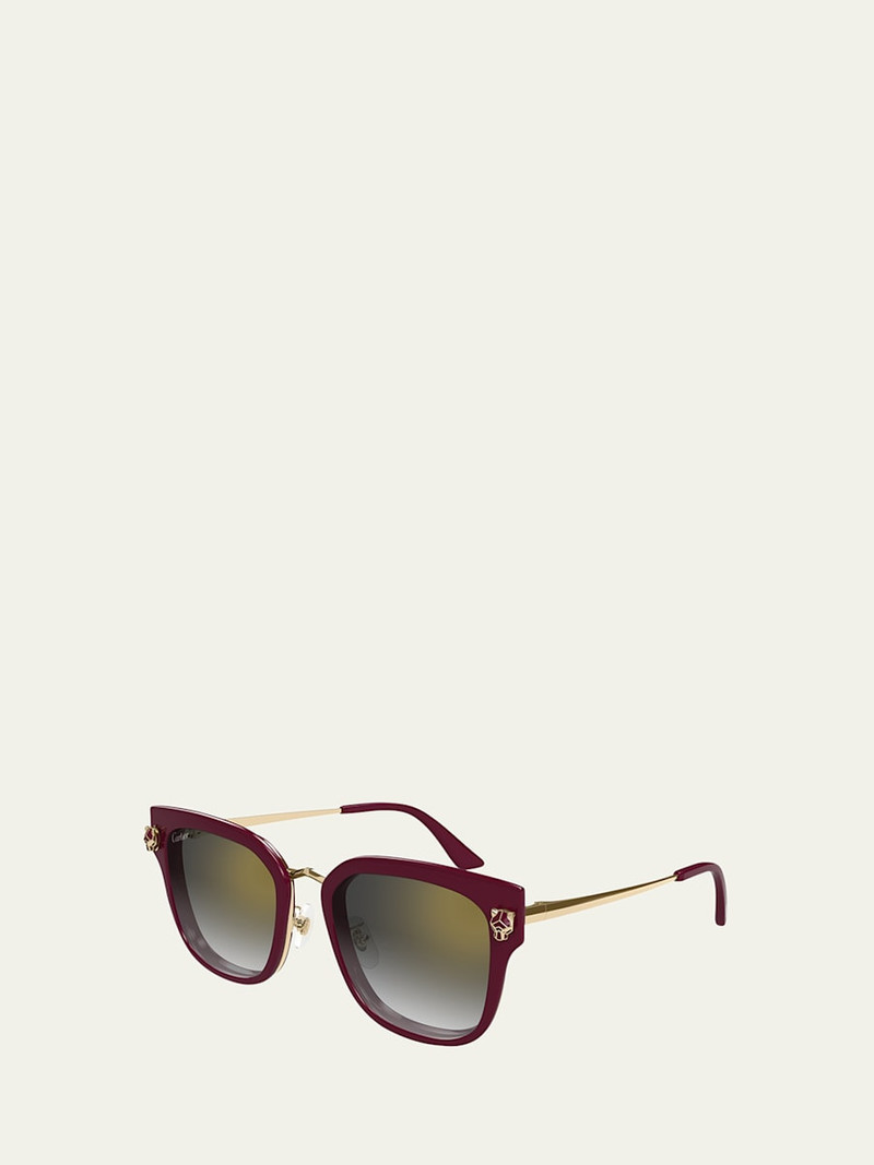 Cartier Round Acetate Sunglasses outlook