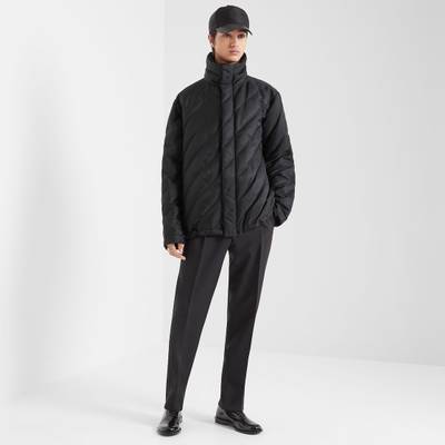 FENDI Black nylon down jacket outlook