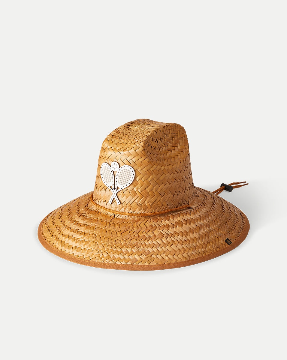 RACQUET STRAW HAT - 2