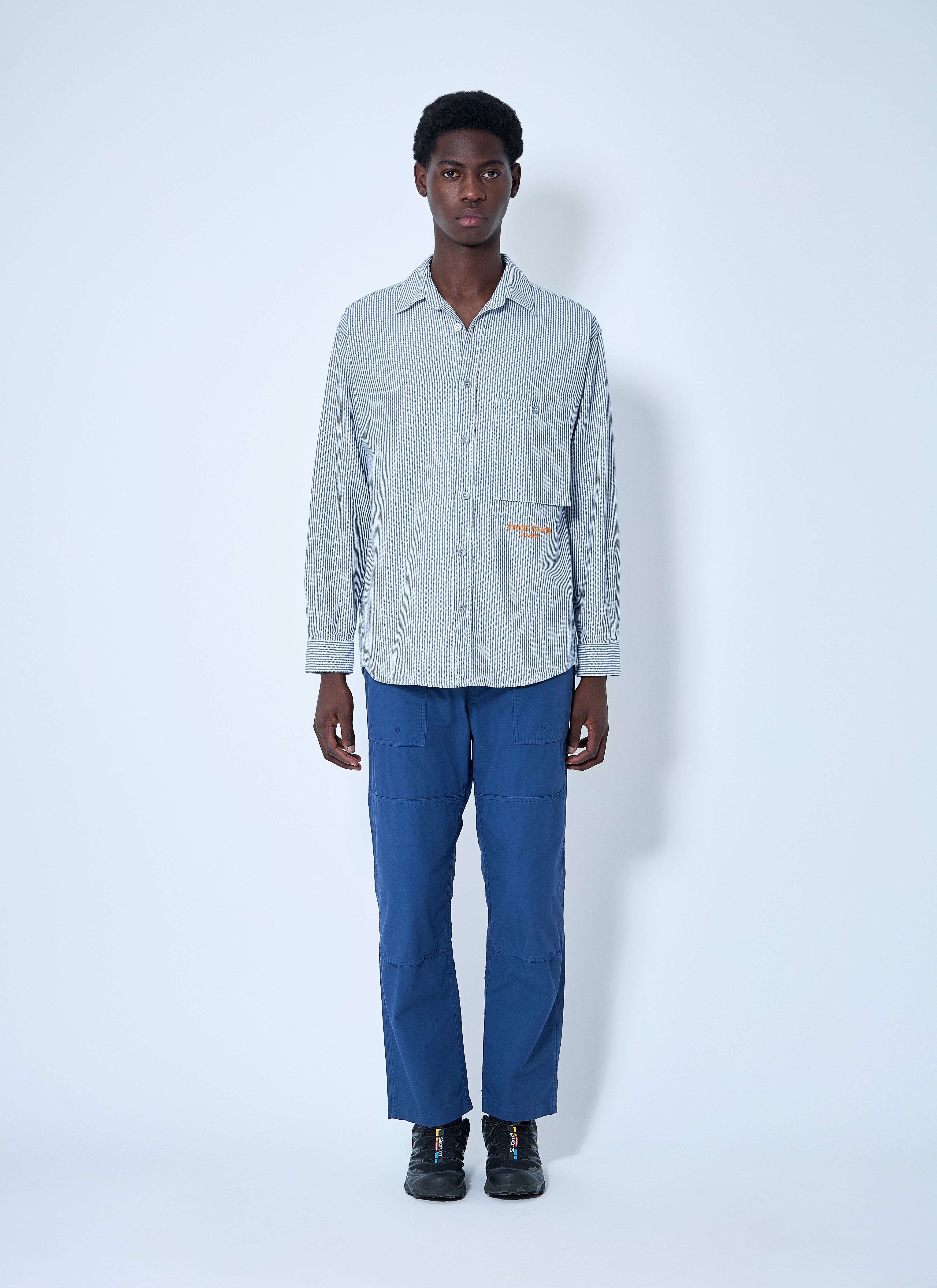Stone Island Men Marina Striped Shirt - 2