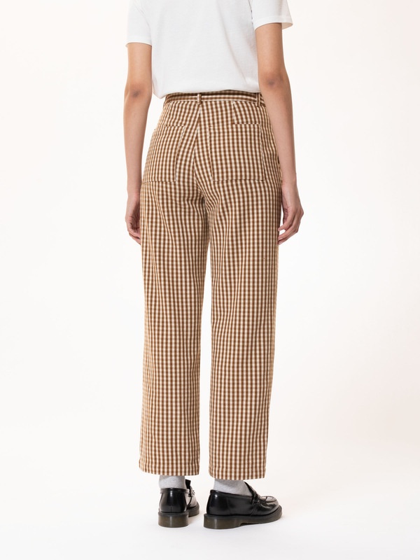 Willa Pants Gingham Oak - 4