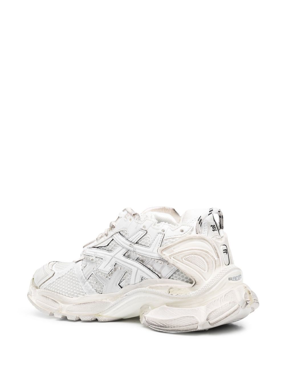 Runner logo-embroidered sneakers - 3