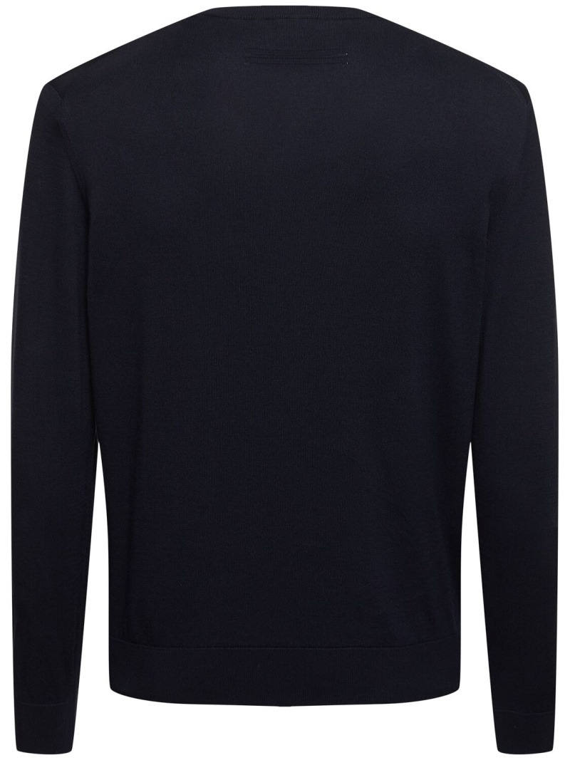 Cotton crewneck sweater - 5