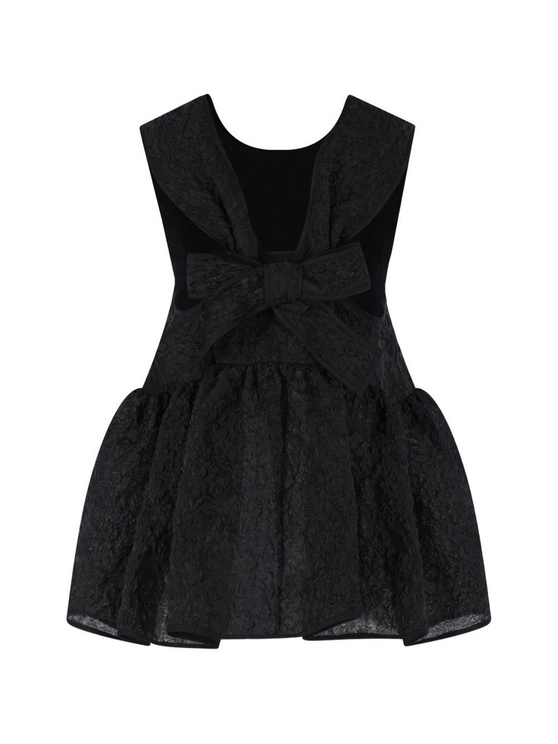 CECILIE BAHNSEN patterned-jacquard top outlook