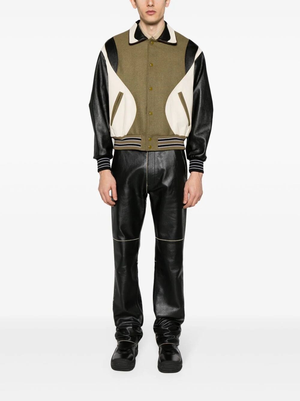 Andersson Bell `Robyn` Varsity Jacket | spinnaker | REVERSIBLE