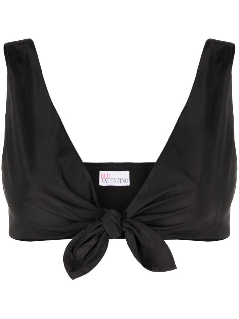 tie-front cropped tank top 1