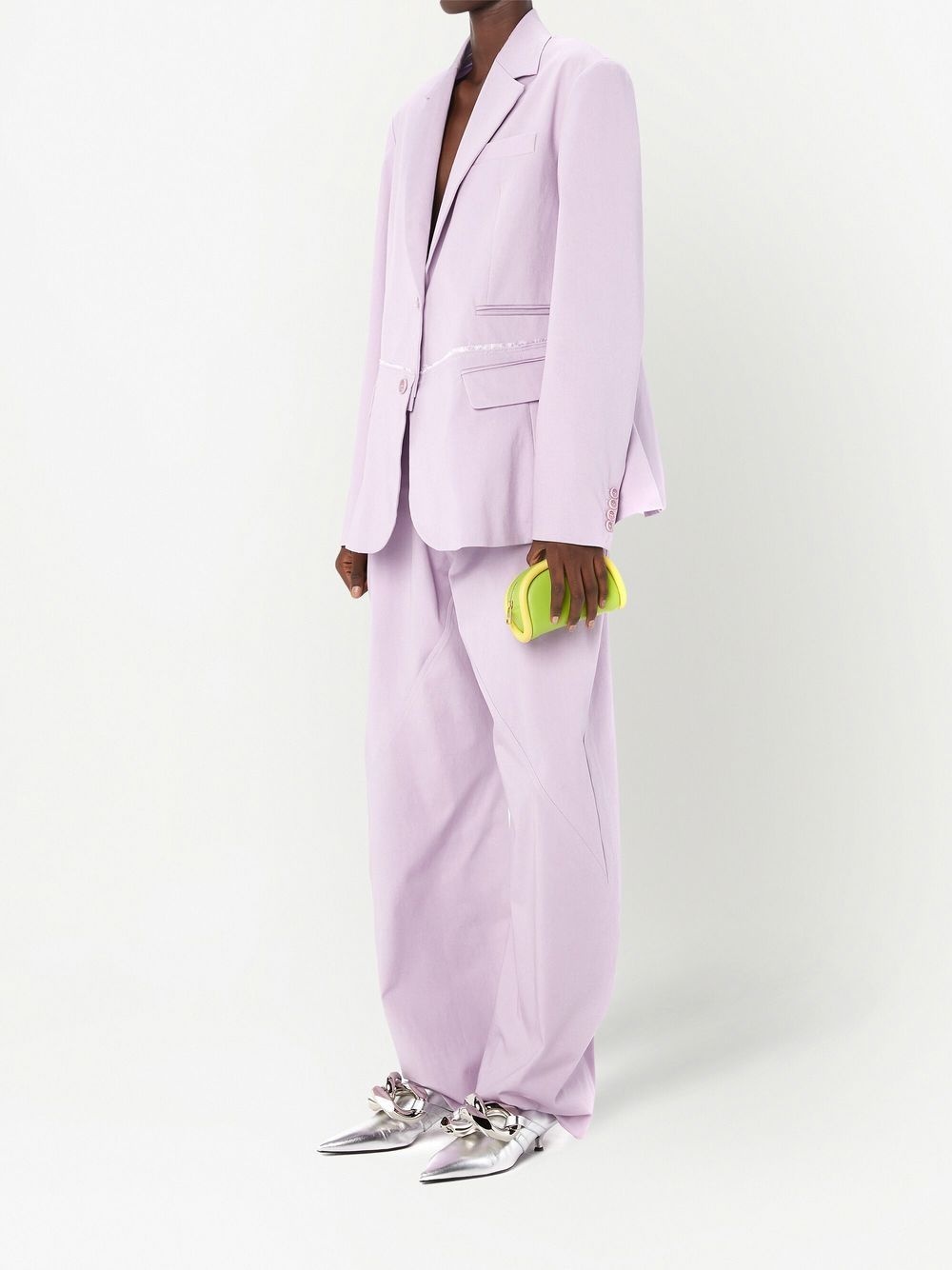 Deconstructed blazer jacket - 2