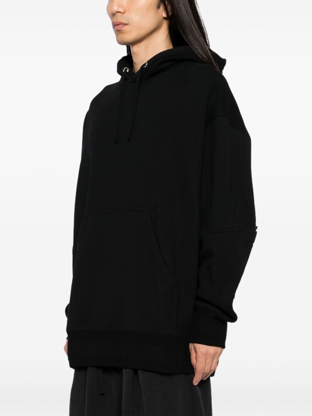 crew-neck hoodie - 3
