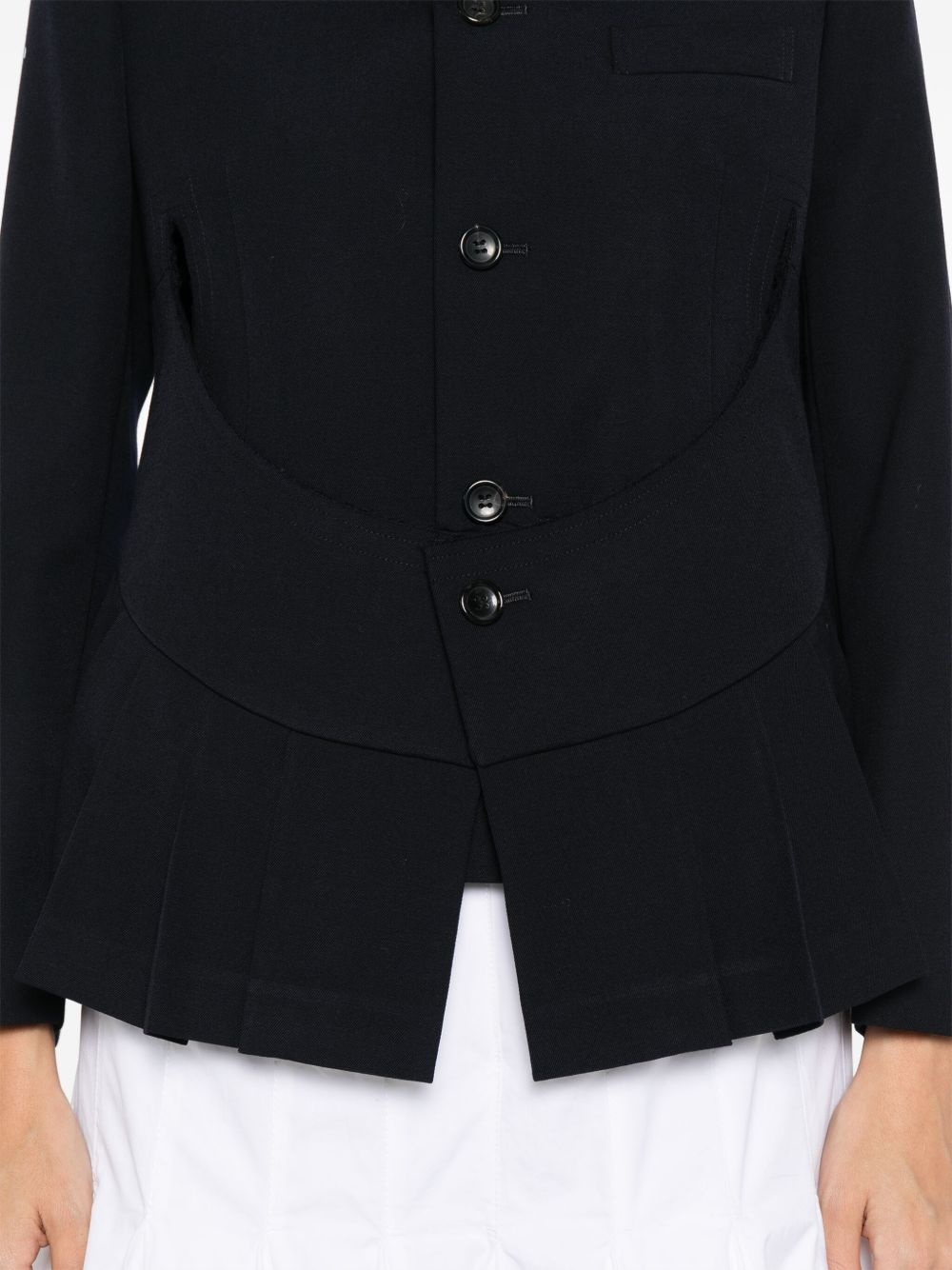 single-breasted blazer - 5
