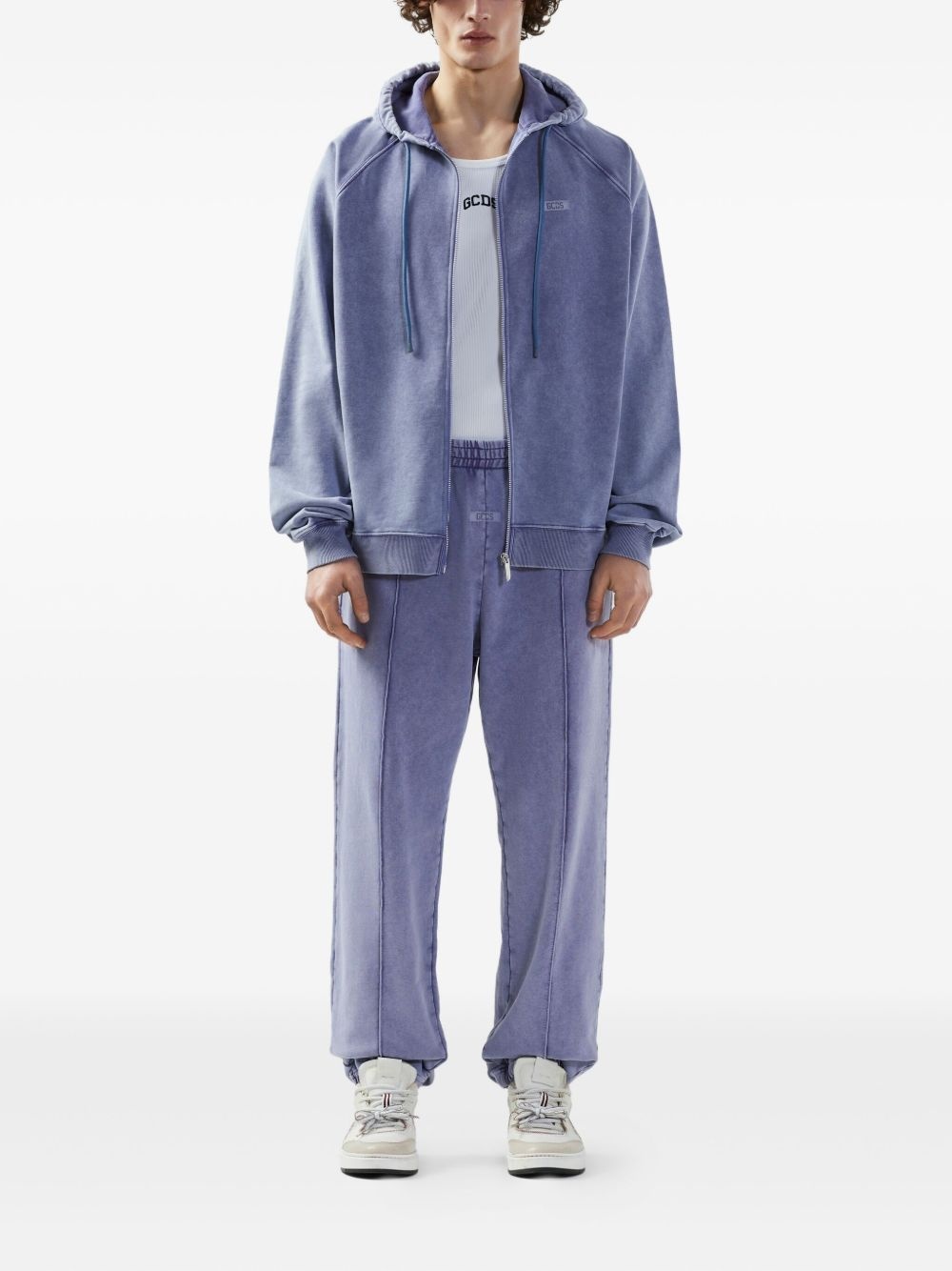 cotton track pants - 2