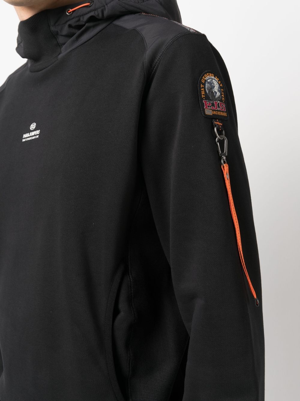 Electra logo-print fleece hoodie - 5