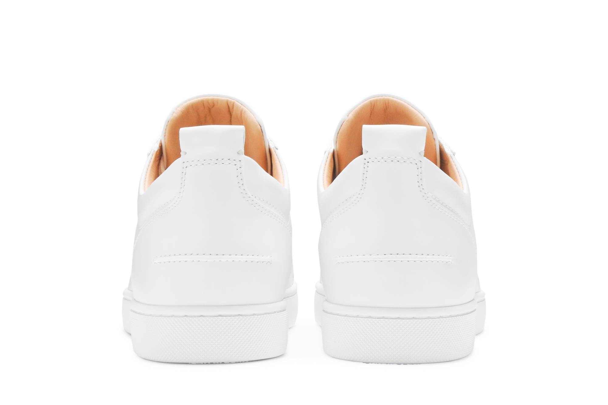 Christian Louboutin Louis Junior Spikes Flat Calf 'White' - 6