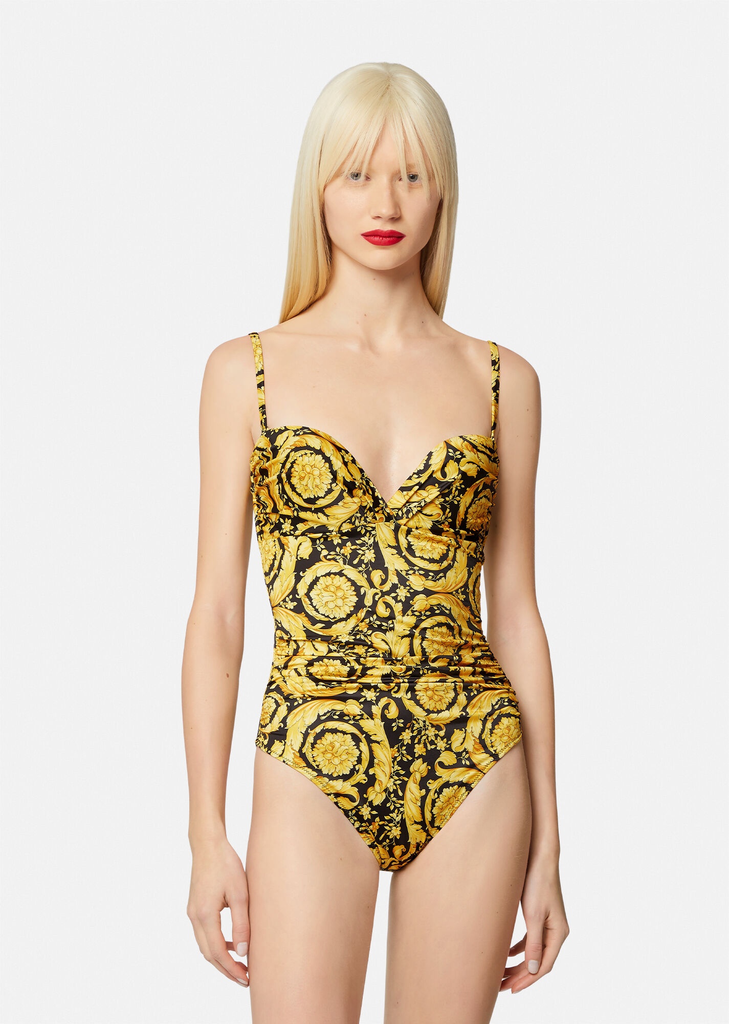 Barocco Print One-Piece Swimsuit - 2