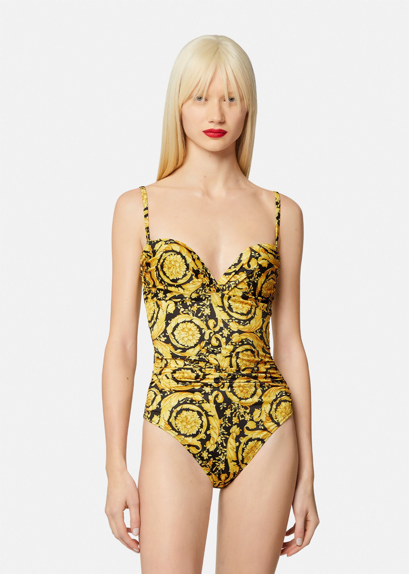VERSACE Barocco Print One-Piece Swimsuit outlook