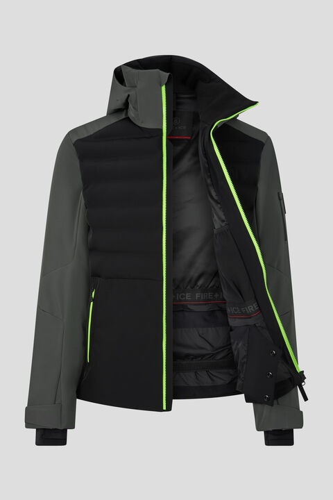 Ivo Ski jacket in Black/Gray - 2