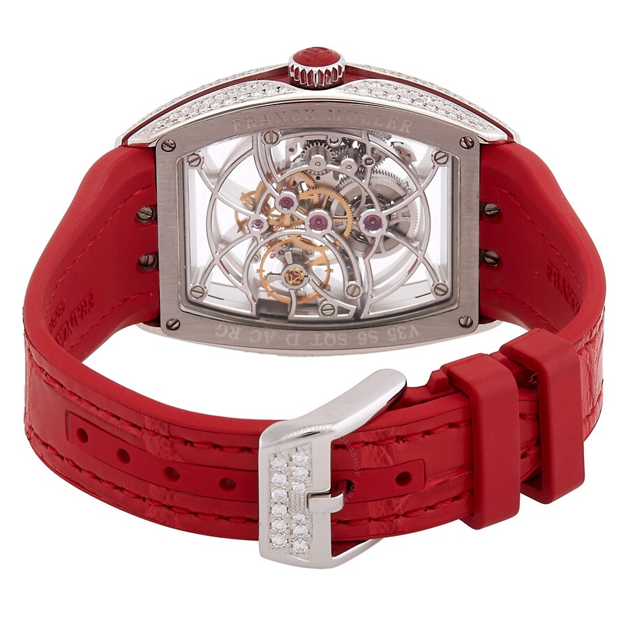 Franck Muller Vanguard Hand Wind Diamond Ladies Watch V 35 S6 SQT D AC RG AC - 3