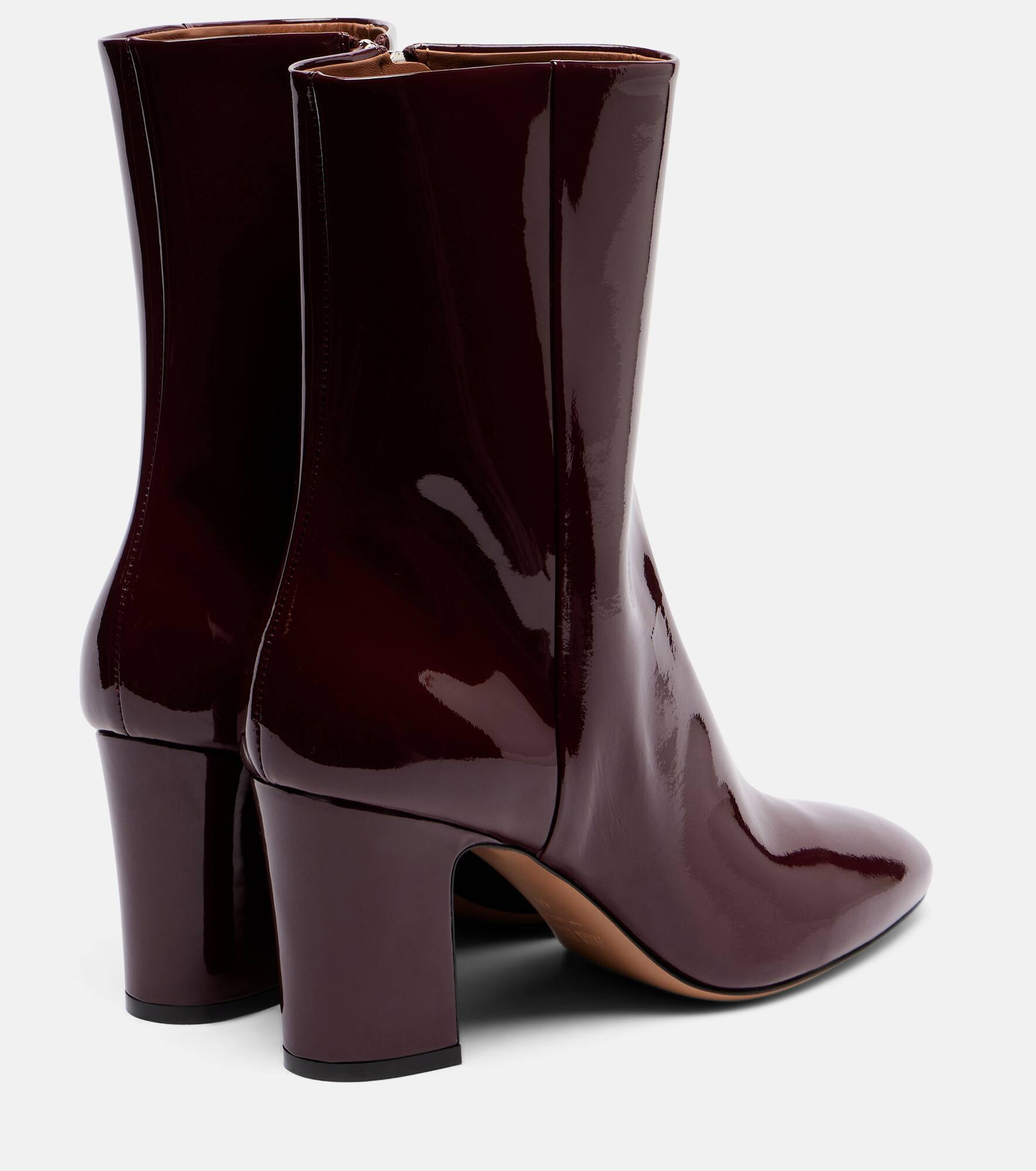 Lavinia 75 patent leather ankle boots - 2