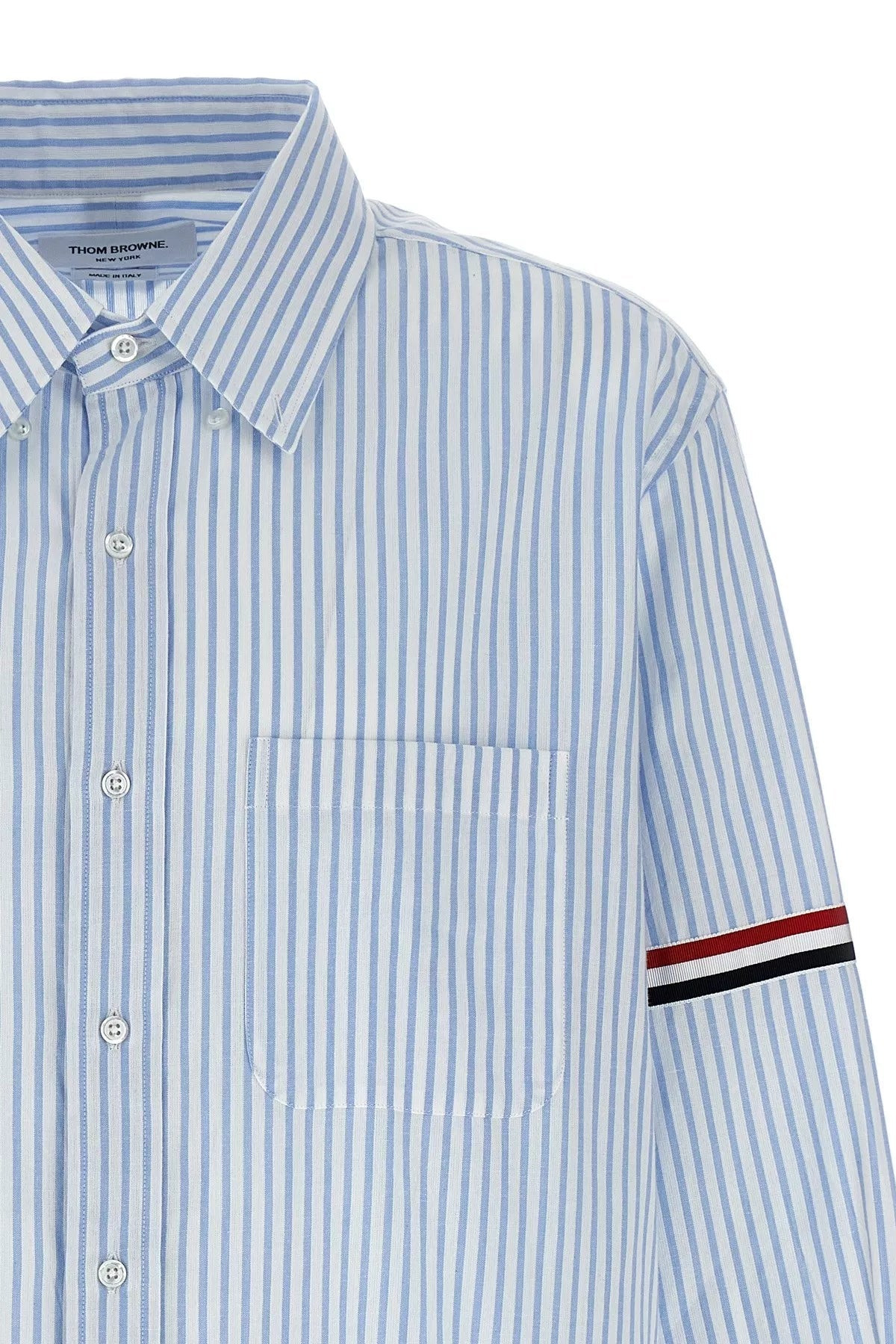 Thom Browne Men Striped Shirt - 4