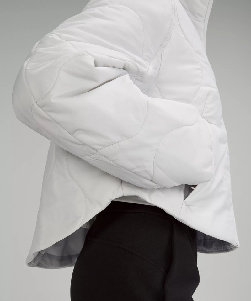 Quilted Light Insulation Cropped Jacket 5