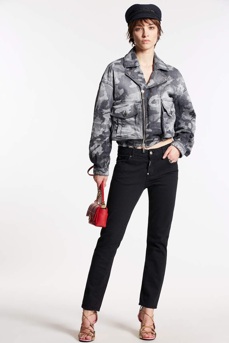 DYED COOL GIRL JEANS 1
