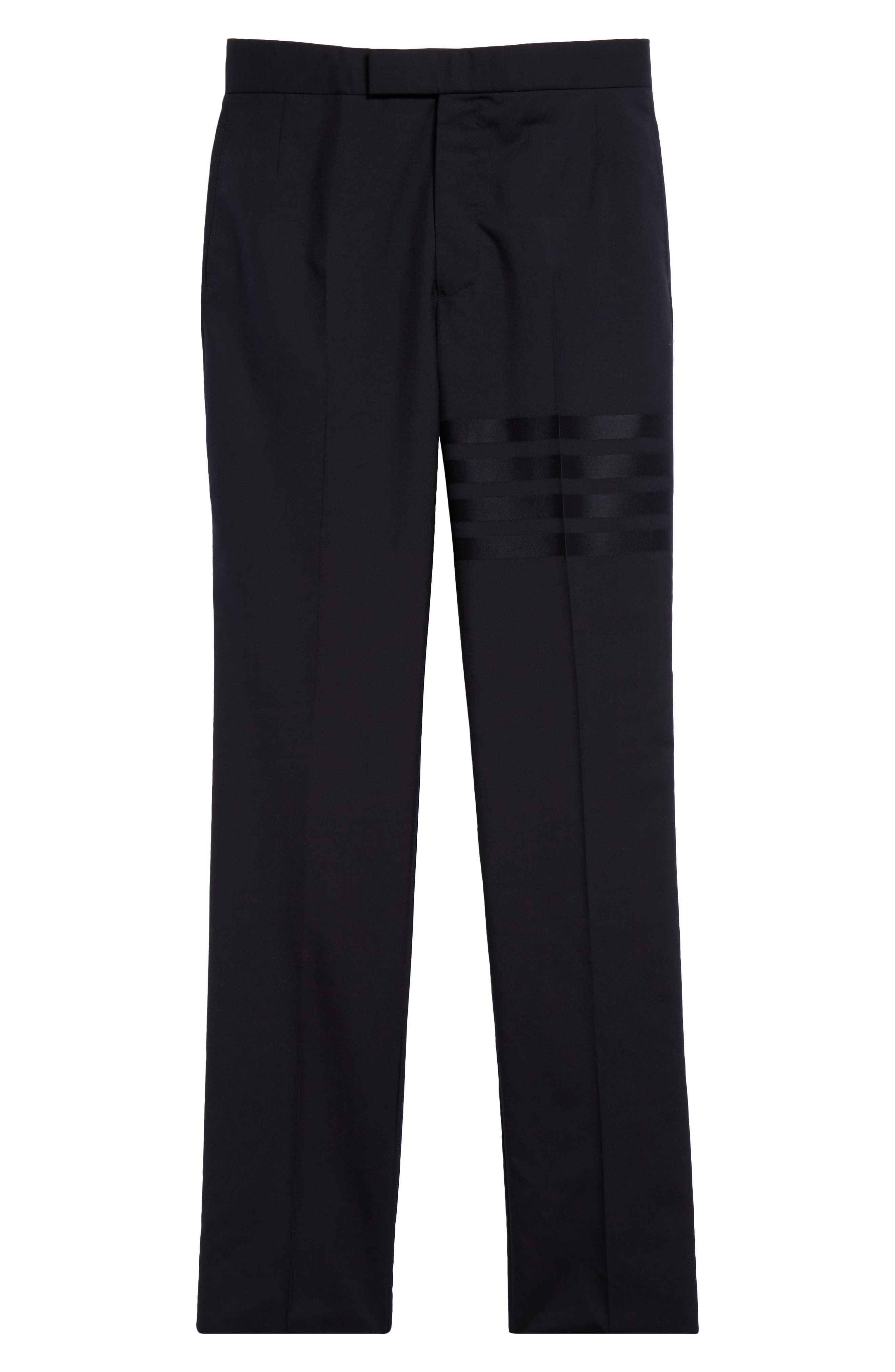 4-Bar Mélange Wool Pants - 5