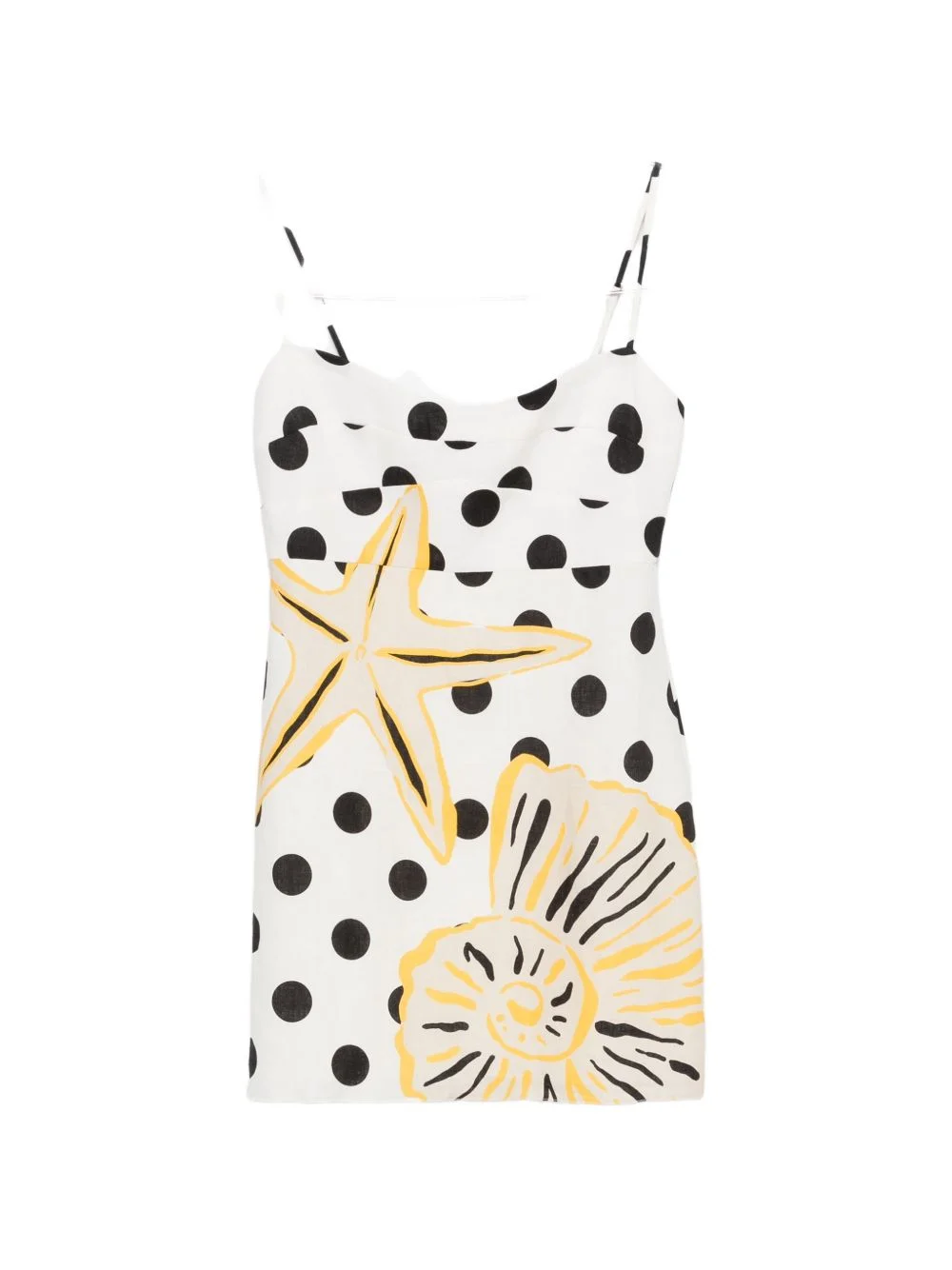 Lucca polka-dot mini dress - 1